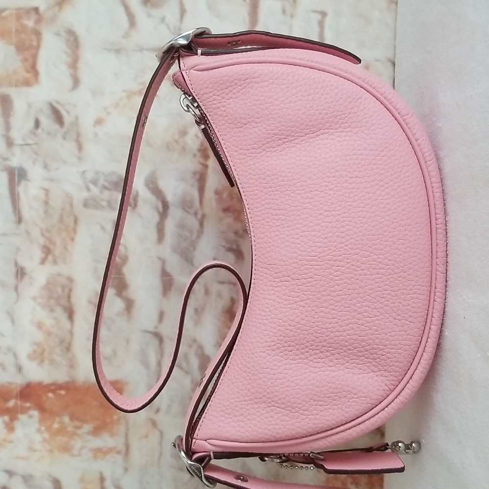 New Coach Luna Leather Shoulder Bag - Picture 4 of 11